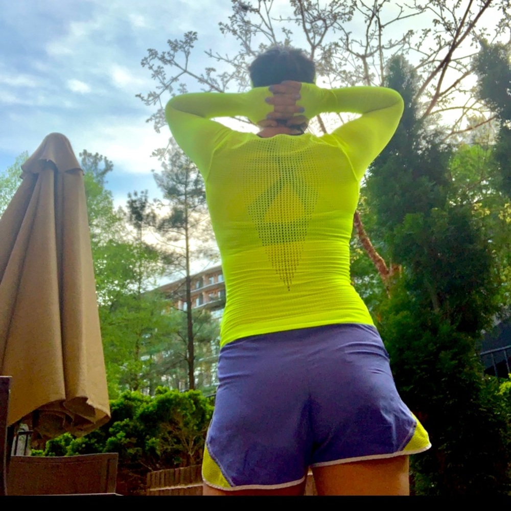 Nike Performance Activewear Pullover, Yellow - image 1